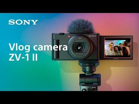 Sony ZV-1 Mark II White Digital Vlog Camera - additional product view