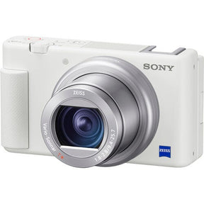 Sony ZV-1 white digital vlog camera