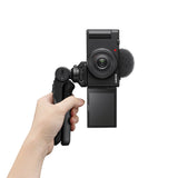 Sony ZV-1F Black Digital Vlog Camera w/Sony GPVPT2BT Bluetooth Shooting Grip-Black - additional product view