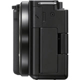 Sony ZV-E10 Black with 16-50mm f/3.5-5.6 OSS II Lens Compact System Camera - additional product view