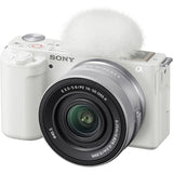Sony ZV-E10 White with 16-50mm f/3.5-5.6 OSS II Lens Compact System Camera - additional product view