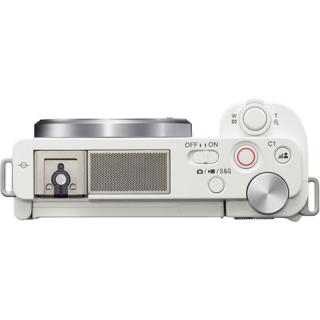 Sony ZV-E10 White with 16-50mm f/3.5-5.6 OSS II Lens Compact System Camera - additional product view
