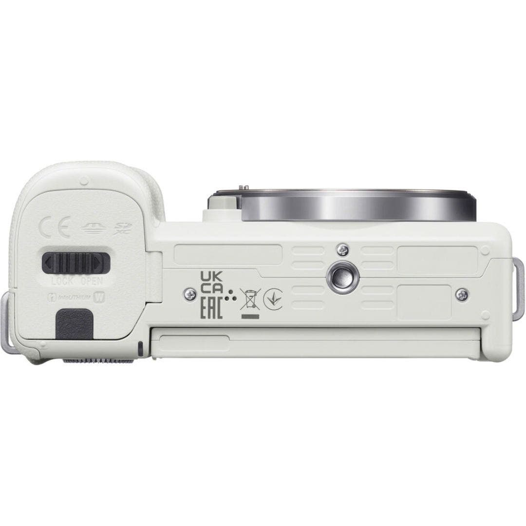 Sony ZV-E10 White with 16-50mm f/3.5-5.6 OSS II Lens Compact System Camera - additional product view