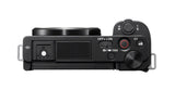 Sony ZVE10 Black Body w/16-50 mm f/3.5-5.6 Lens Compact System Camera - additional product view