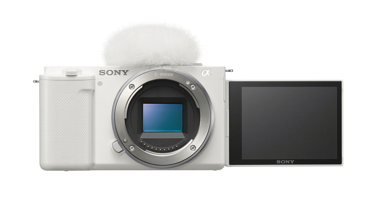 Sony ZVE10 White Body Compact System Camera - additional product view