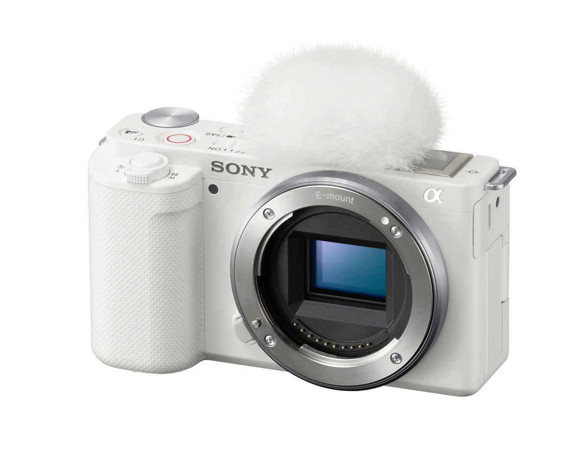 Sony ZVE10 White Body Compact System Camera - additional product view