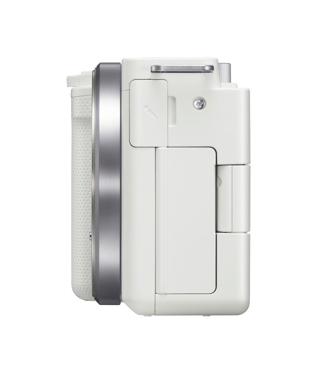 Sony ZVE10 White Body Compact System Camera - additional product view