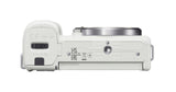 Sony ZVE10 White Body Compact System Camera - additional product view