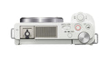 Sony ZVE10 White Body Compact System Camera - additional product view