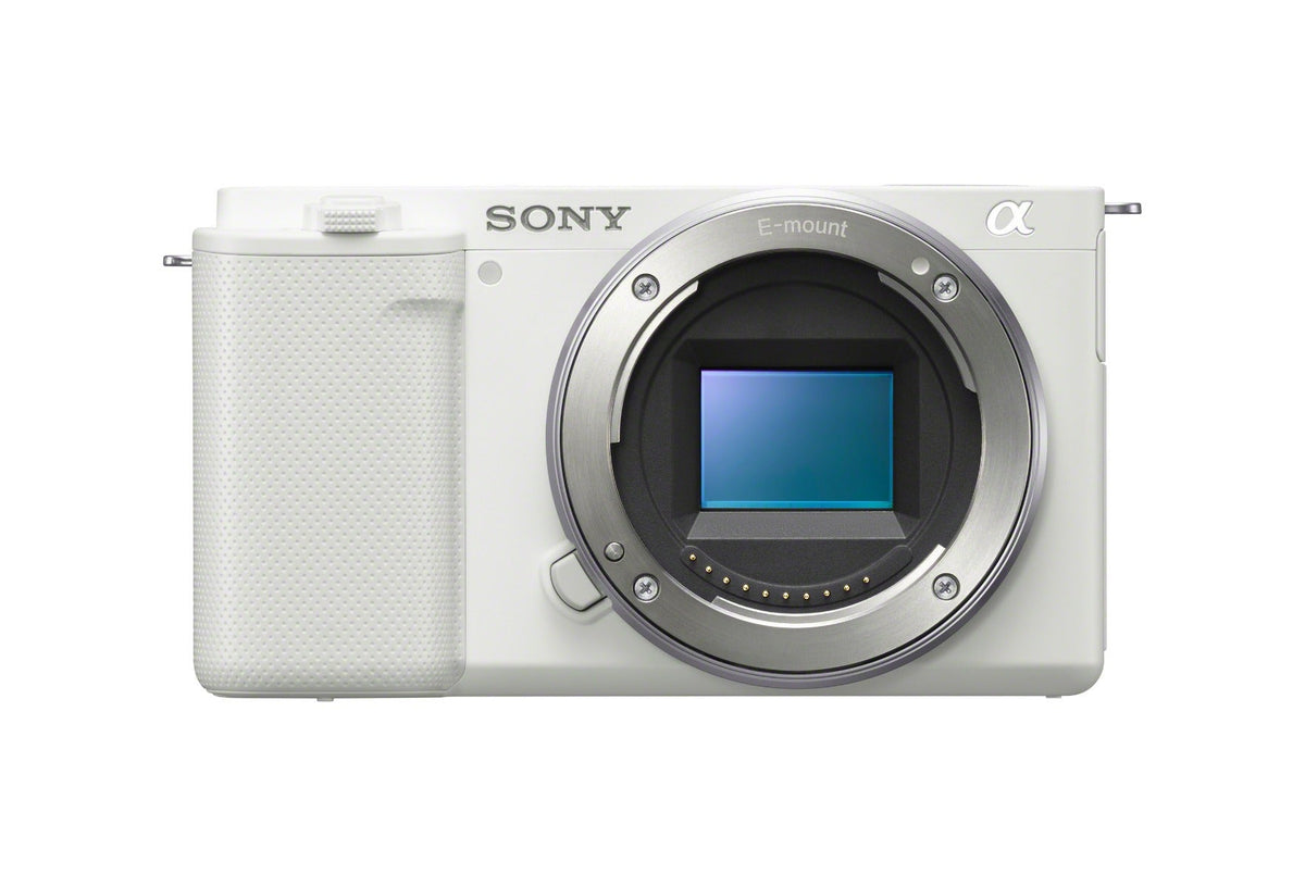 Sony ZVE10 White Body compact system camera