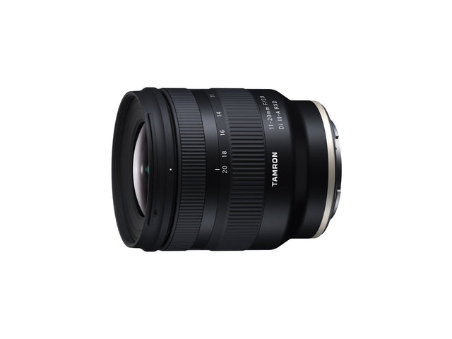 Tamron 11-20mm f/2.8 Di III-A RXD lens, Sony E mount