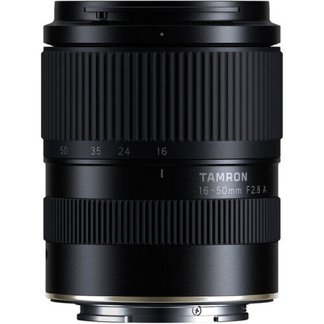 Tamron 16-50mm f/2.8 A zoom lens for Sony E, black, with Tamron branding