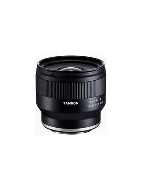 Tamron 20mm f/2.8 Di III OSD lens for Sony FE mount.