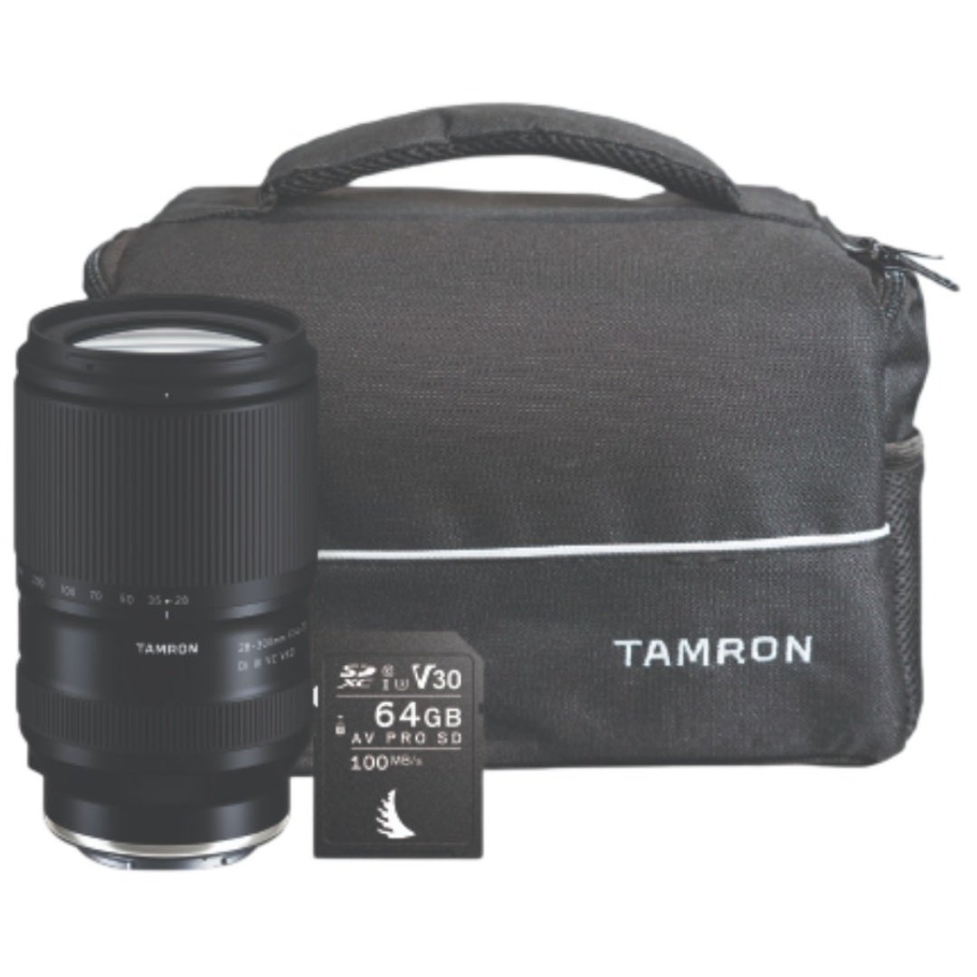 Tamron 28-300mm f/4-7.1 Di III VC VXD lens for Sony E mount