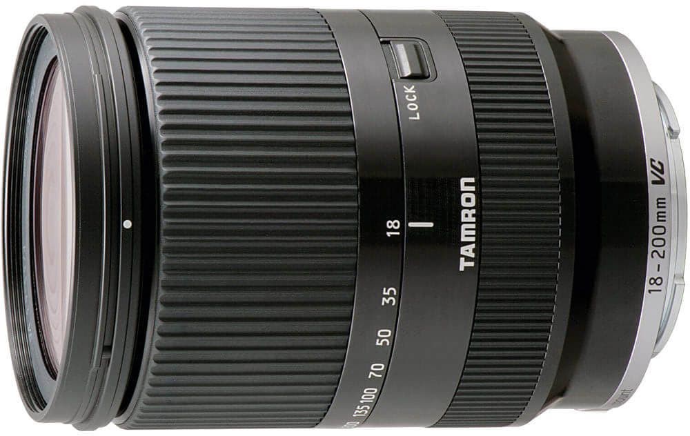 Tamron AF 18-200mm f/3.5-6.3 Di III VC black lens for Sony E-mount APS-C
