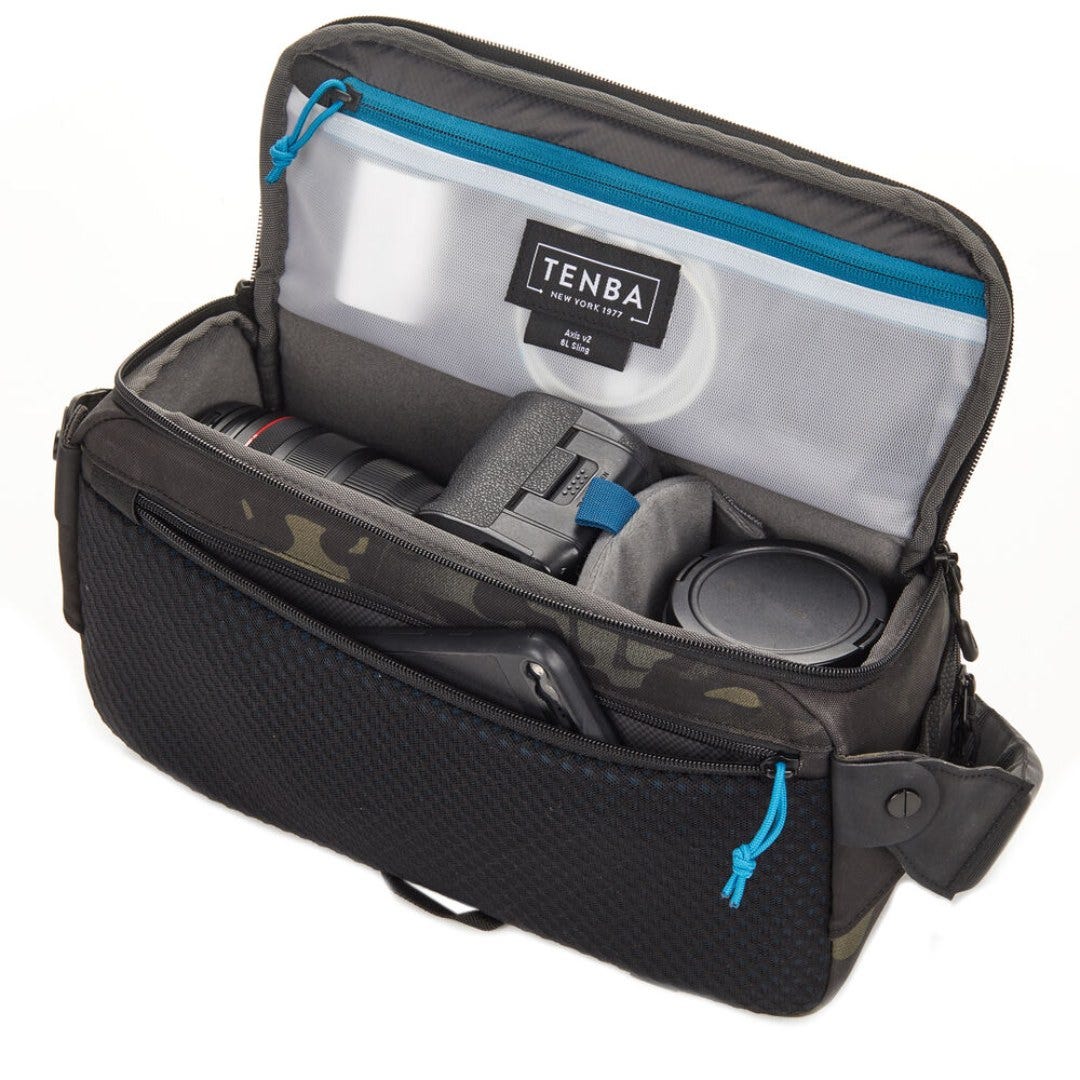 Tenba Axis V2 6L Sling Bag - MultiCam Black - additional product view