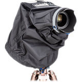 Think Tank Emergency Rain Cover, small size.