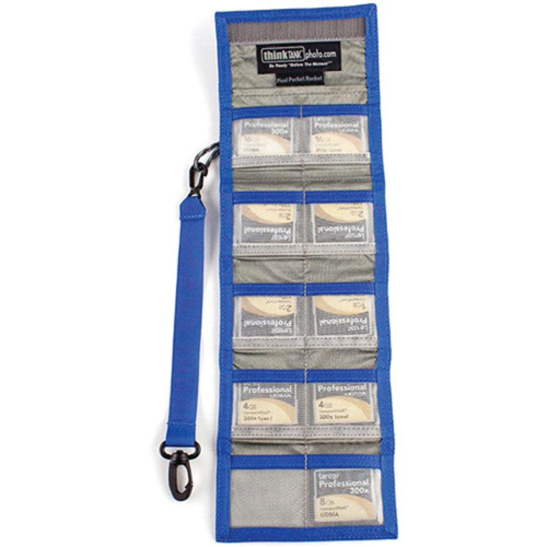 Think Tank Pixel Pocket Rocket - Blue Memory Card Wallet - additional product view