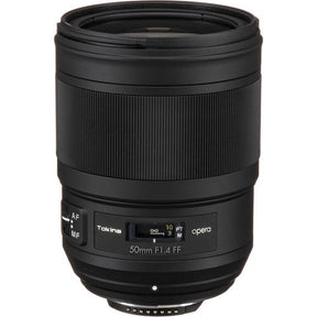 Tokina Opera 50mm f/1.4 FF lens, Nikon F mount