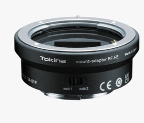 Tokina SZ mount adapter EF to FE