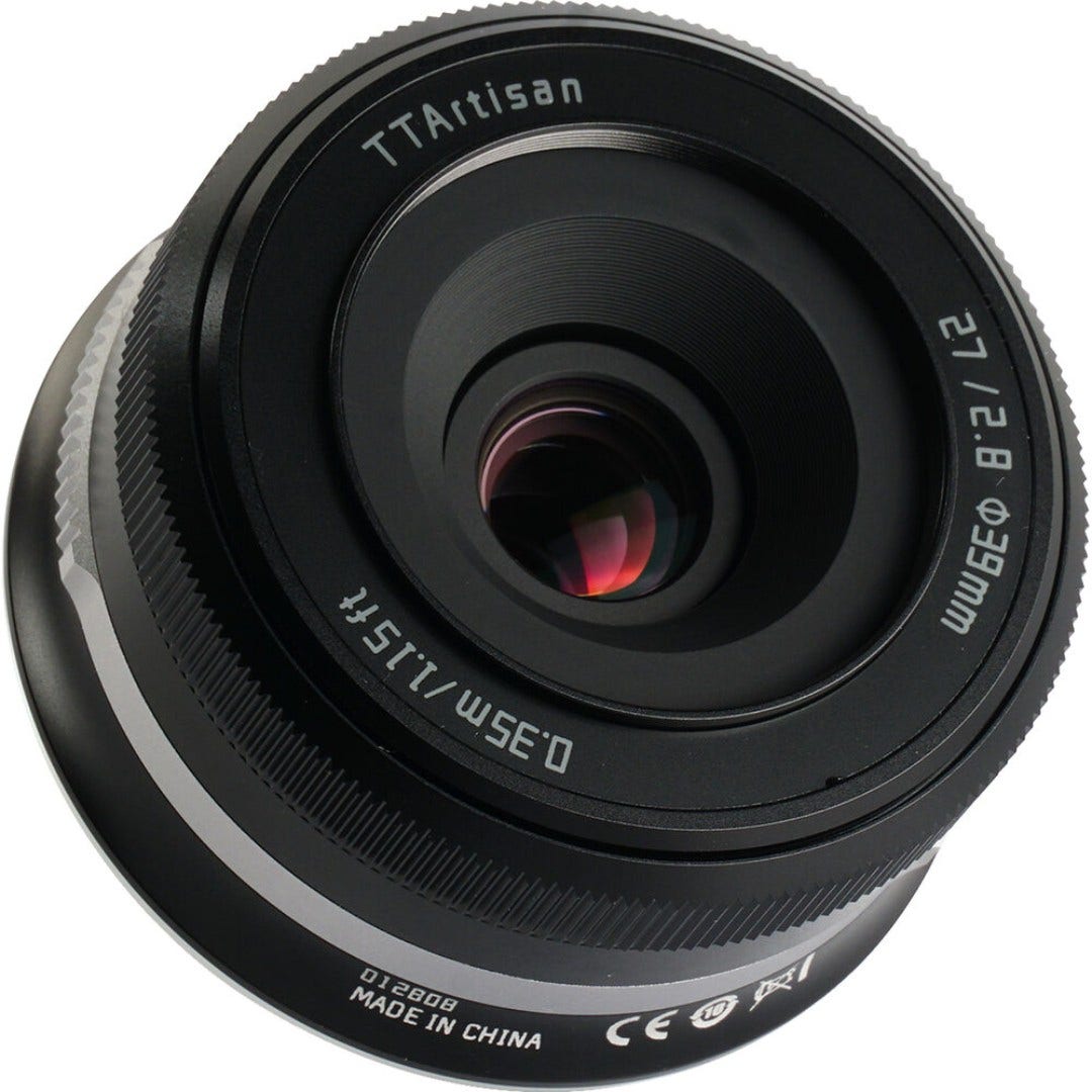 TTArtisan 27mm f/2.8 AF Nikon Z mount lens in black