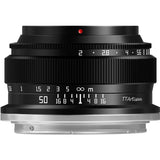 TTArtisan 50mm f/2 Nikon Z Mount Lens Black - additional product view