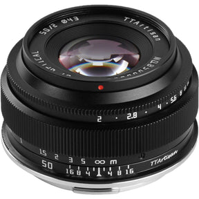 TTArtisan 50mm f/2 Nikon Z Mount Lens in black