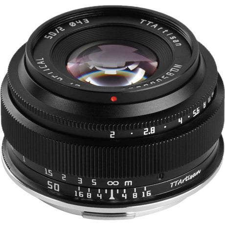 TTArtisan 50mm f/2 Nikon Z Mount Lens in black