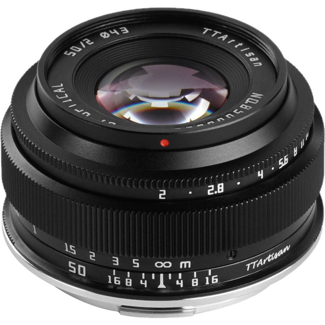 TTArtisan 50mm f/2 Nikon Z Mount Lens in black