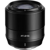 TTArtisan 56mm f/1.8 AF Fujifilm X mount lens in black