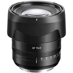 TTArtisan 75mm f/2 AF Sony E mount lens in black