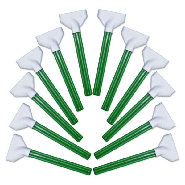 VisibleDust Green MXD-100 Vswabs for Medium Format and Digital Back 42-44, 12-pack