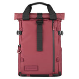 Wandrd PRKVE 15 bag in Rhone Burgundy colour