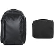 Wandrd TRANSIT 35L travel backpack in black