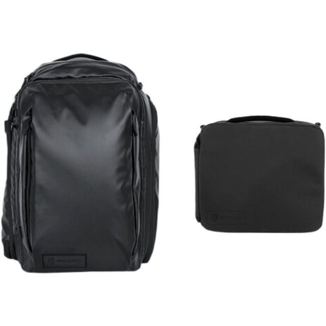 Wandrd TRANSIT 35L travel backpack in black