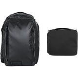 Wandrd TRANSIT 45L travel backpack in black