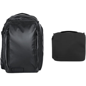 Wandrd TRANSIT 45L travel backpack in black