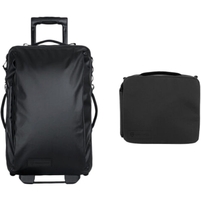 Wandrd TRANSIT carry-on roller bag in black