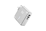 Zendure MIX 2-in-1 powerbank and wall charger in silver, 5,200 mAh.