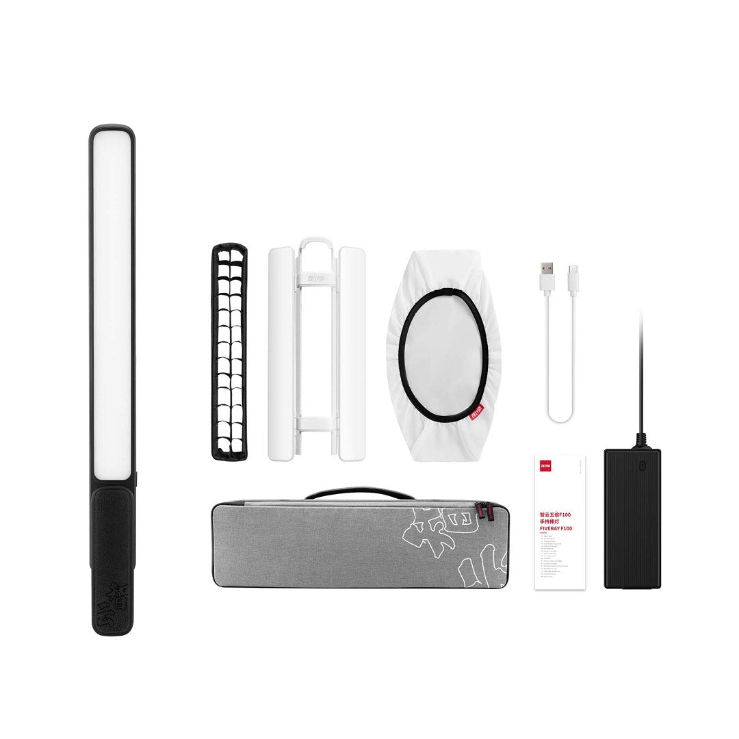 Zhiyun FIVERAY F100 Combo LED Stick Light - Black - additional product view