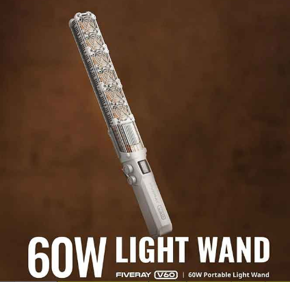 Zhiyun FIVERAY V60 LED Portable RGB Light Stick White Combo - additional product view