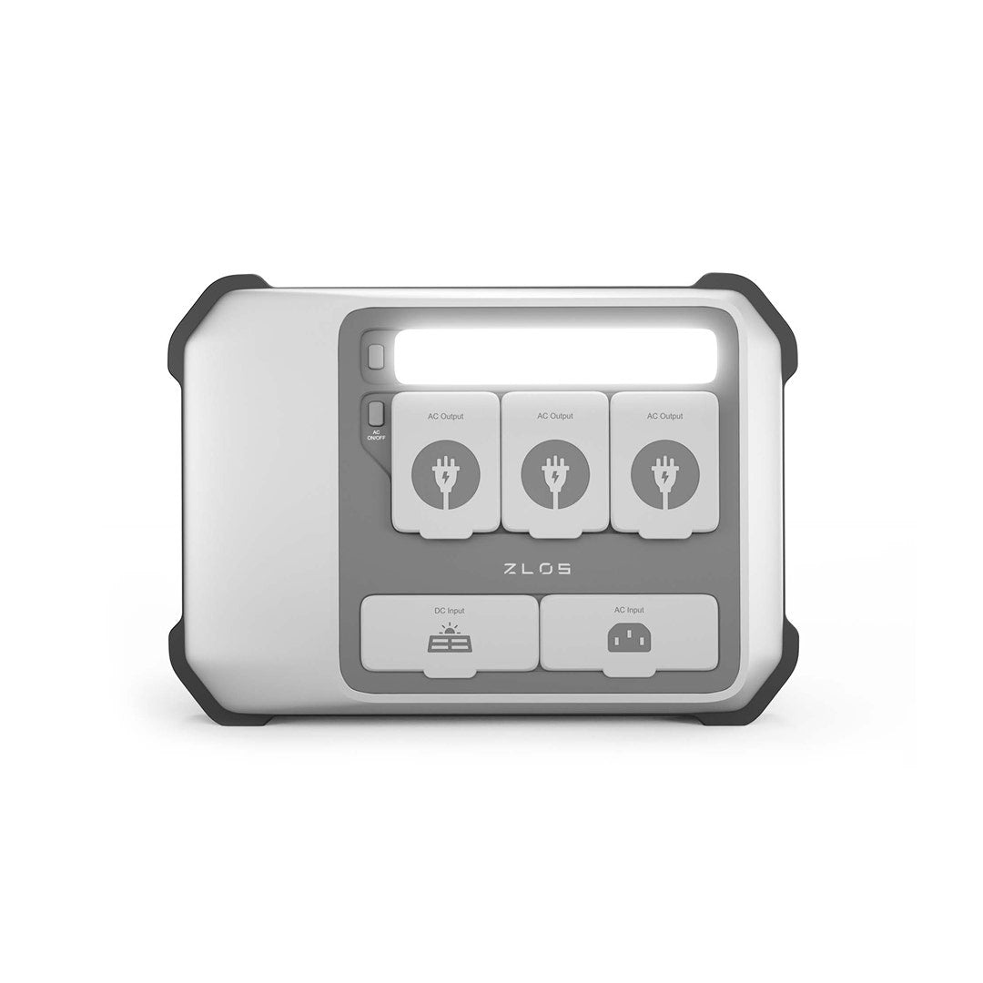 ZLOS EKOBOX Power Station Built In 1240Wh Battery w/1200 W-max 1800W AC Output - additional product view