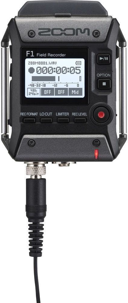 Zoom F1-LP Recorder and Lavalier Mic Pack