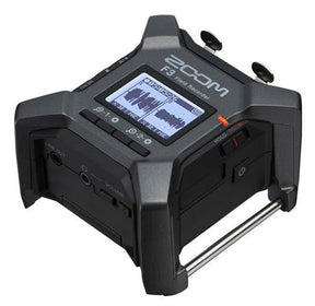 Zoom F3 field recorder.
