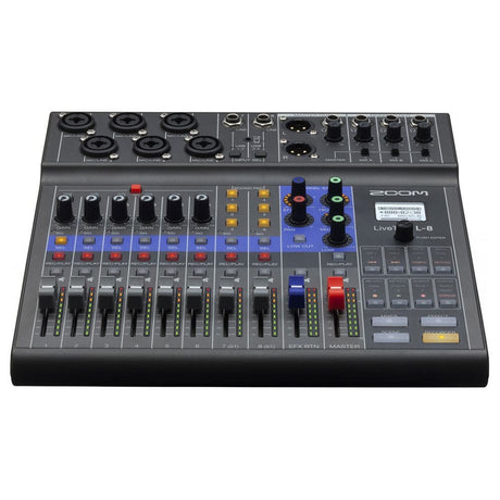 Zoom Livetrak L-8 Multitrack Recording Mixer